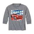 thumbnail image 1 of Hot Wheels - All American Kid - Toddler And Youth Long Sleeve Graphic T-Shirt, 1 of 5