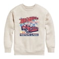 thumbnail image 1 of Hot Wheels - American Classic Boys' Graphic Long Sleeve Fleece Sweatshirt, 1 of 4