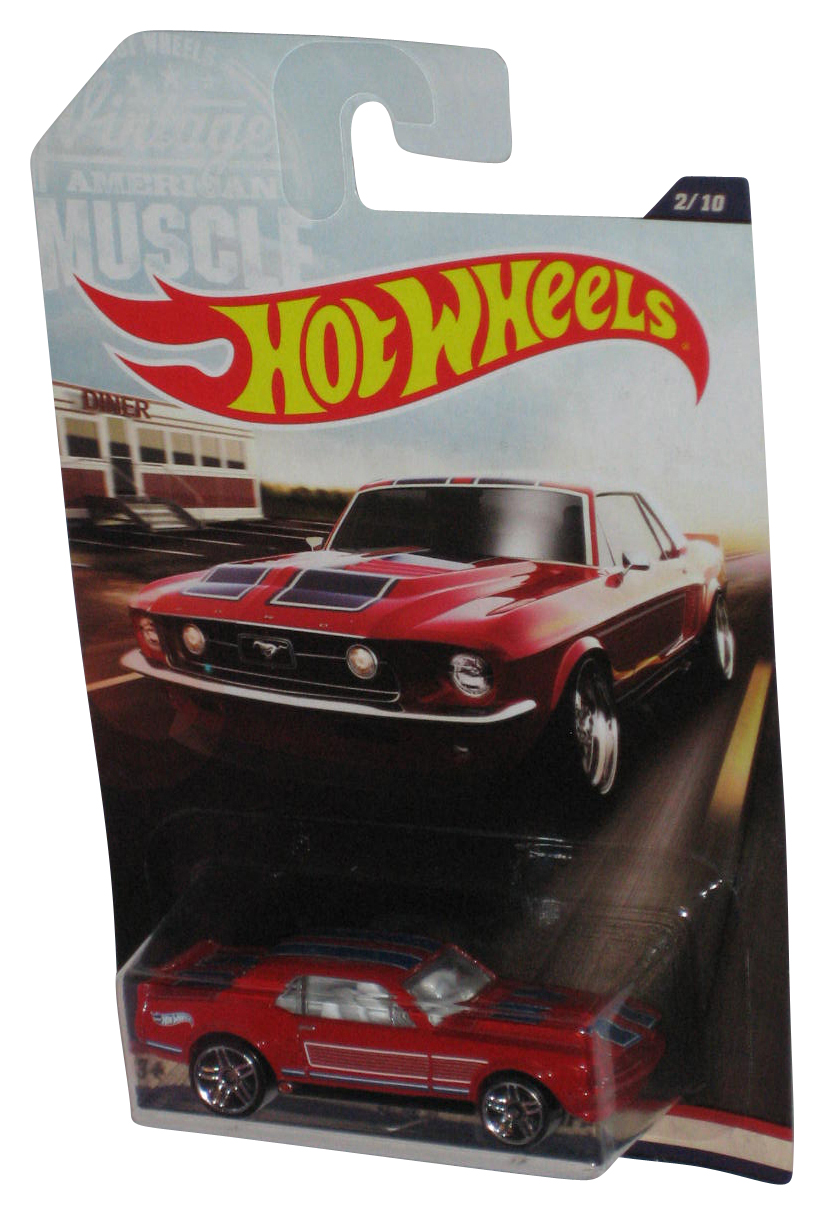 Hot Wheels American Muscle 1967 Ford Mustang Coupe (2016) Mattel Red