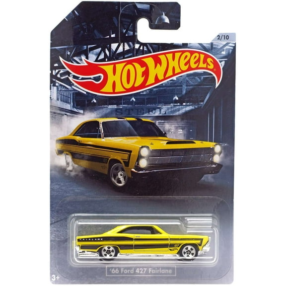 Hot Wheels American Steel '66 Ford 427 Fairlane Diecast Car