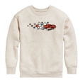 thumbnail image 1 of Hot Wheels - Americana Stars Boys' Graphic Long Sleeve Fleece Sweatshirt, 1 of 4