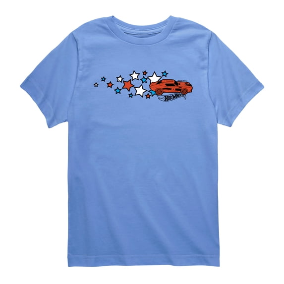 Hot Wheels - Americana Stars Boys' Short Sleeve Graphic T-Shirt