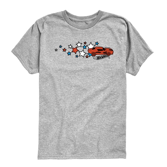 Hot Wheels - Americana Stars Boys' Short Sleeve Graphic T-Shirt