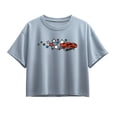 thumbnail image 1 of Hot Wheels - Americana Stars - Youth Girls Boxy T-Shirt, 1 of 4