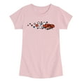 thumbnail image 1 of Hot Wheels - Americana Stars - Youth Girls Fitted Short Sleeve T-Shirt, 1 of 4