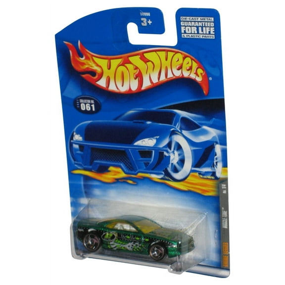 Hot Wheels Anime Series (2001) Green Muscle Tone Toy Car #061