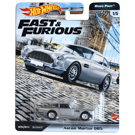 Hot Wheels Aston Martin DB5 Euro Fast 1/5 Fast & Furious