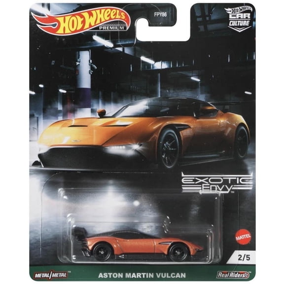 Hot Wheels Aston Martin Vulcan Exotic Envy Car Culture Premium