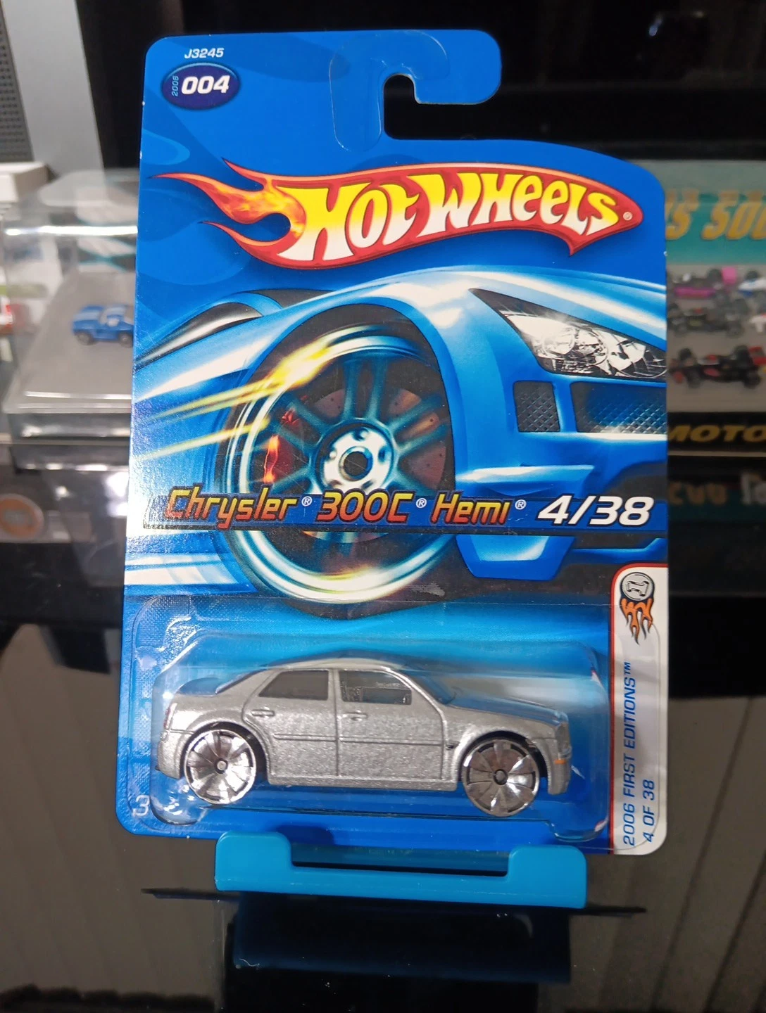2006 Hot Wheels CHRYSLER 300C - First Editions #004 - Silver, Blings Wheels