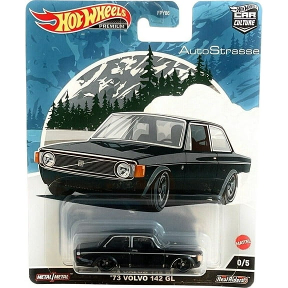 Hot Wheels AutoStrasse Car and Truck Play Vehicles, Die-cast Black