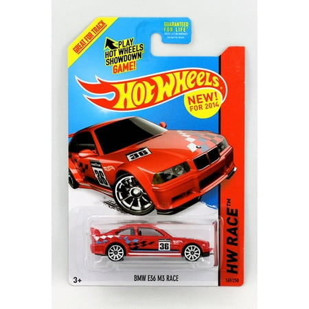 Hot Wheels - BMW E36 M3 - Race Series Scale 164 - Red
