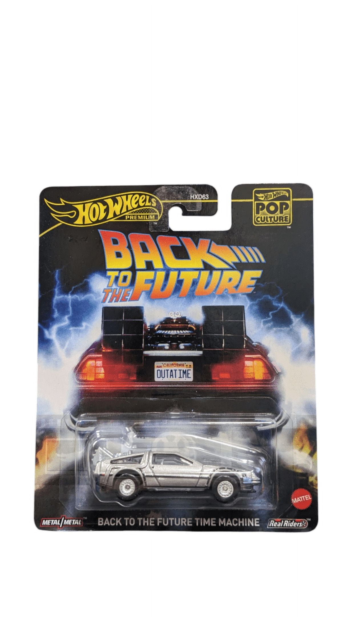 Hot Wheels Back To the Future Time Machine Pop Culture Series