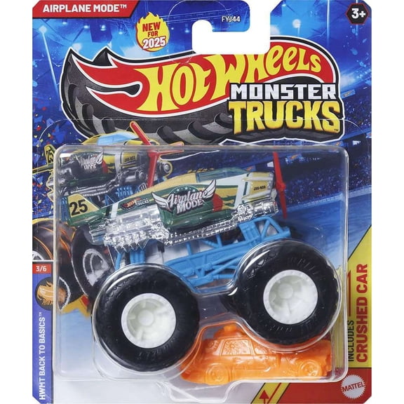 Hot Wheels Back to Basics Airplane Mode Diecast Car