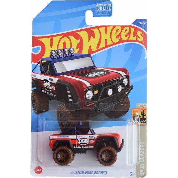 Hot Wheels Custom Ford Bronco Baja Blazers 8/10 74/250