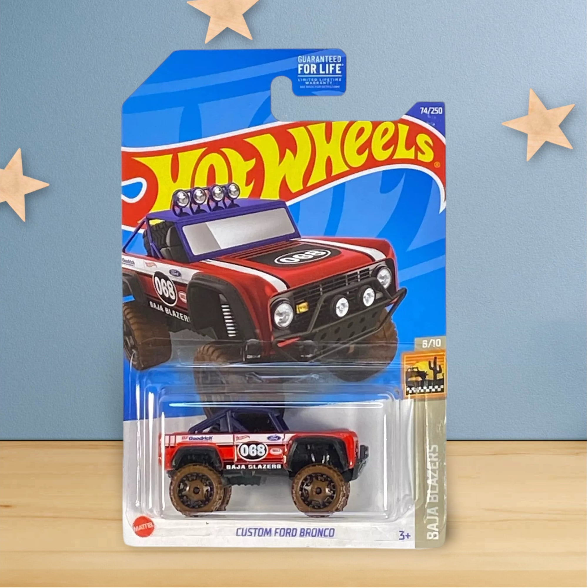 Hot Wheels Custom Ford Bronco Baja Blazers 8/10 74/250