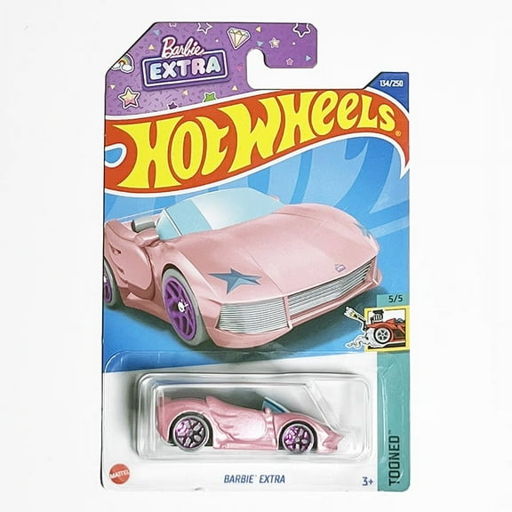 Hot Wheels Barbie Extra Tooned 5/5 134/250 - Assorted