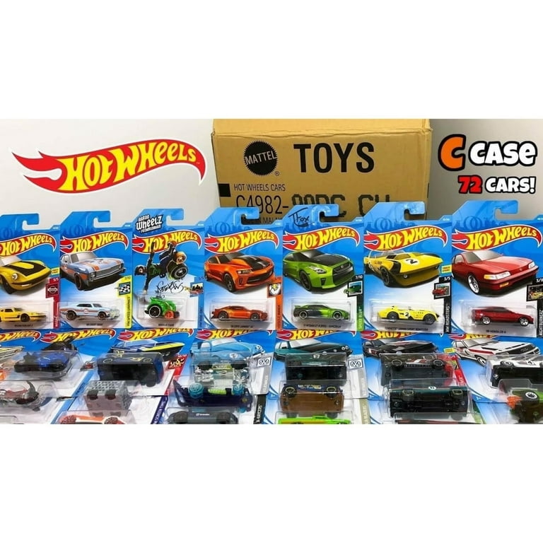 Mattel Hot Wheels Die-Cast Toy Car Collection - 72ct Assortment