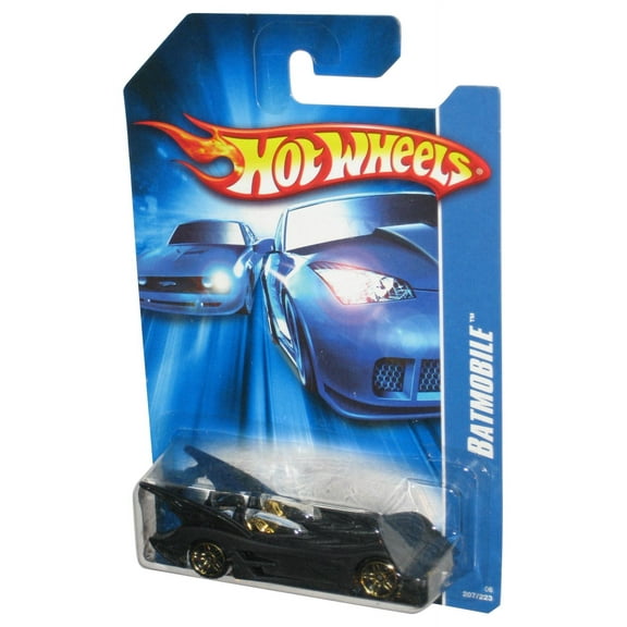 Hot Wheels Batman Batmobile (2006) Mattel Black Car Toy 207/223