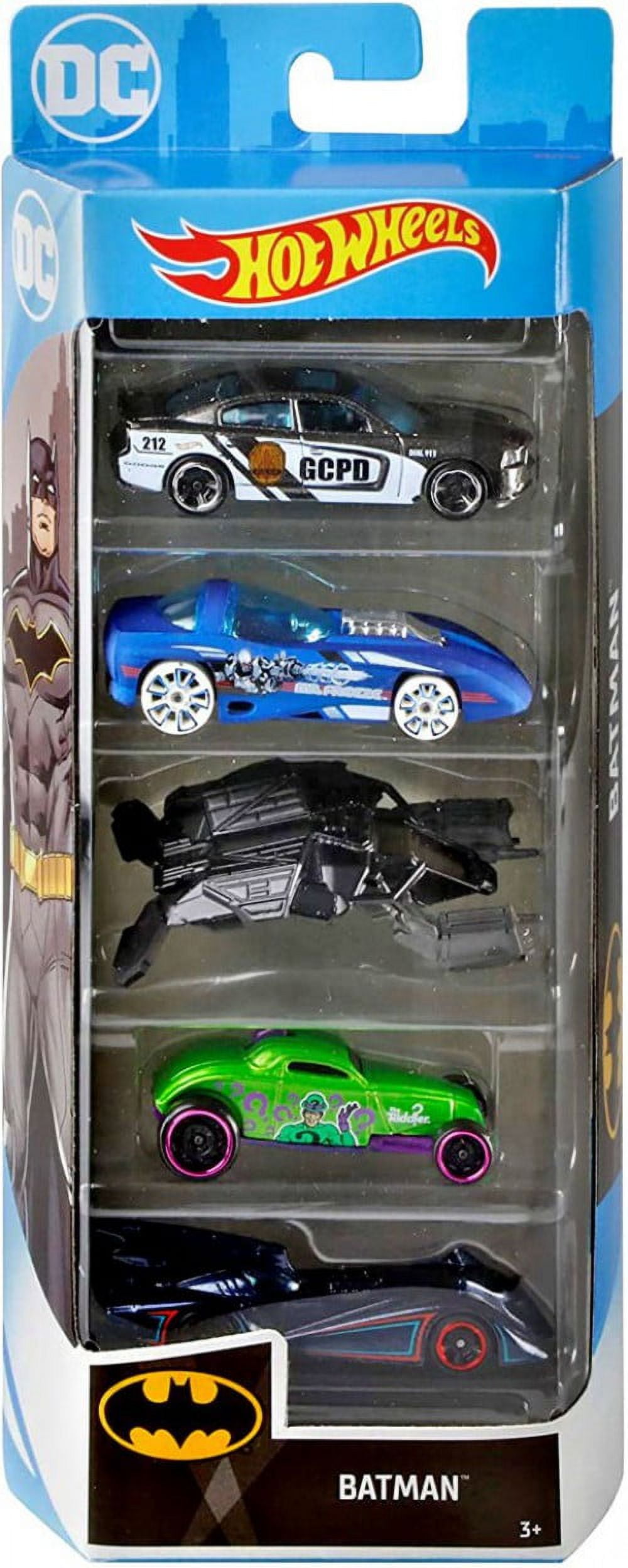 Hot Wheels Batman 5-pack - 20 Vehicle Collection Bundle – BigBrandToys