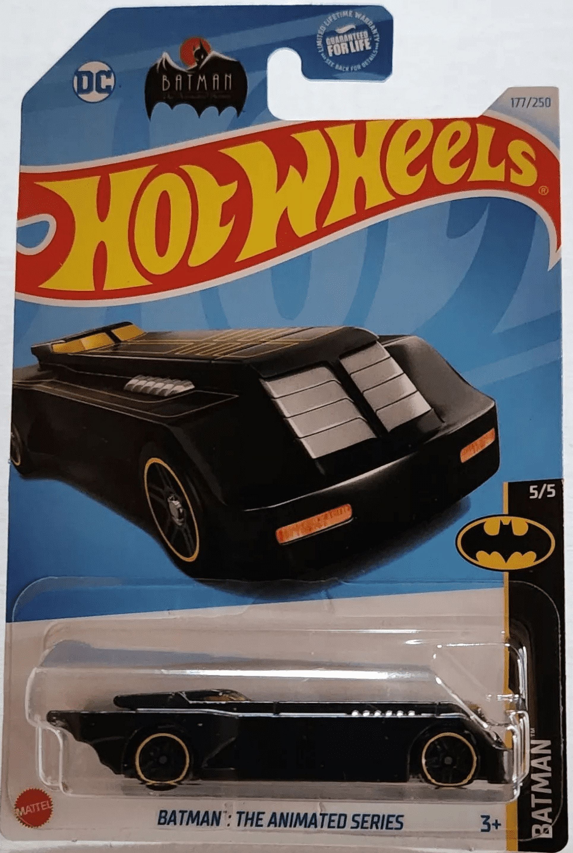 Hot Wheels Batman The Animated Series 2024, DC Batman 5/5 [Black