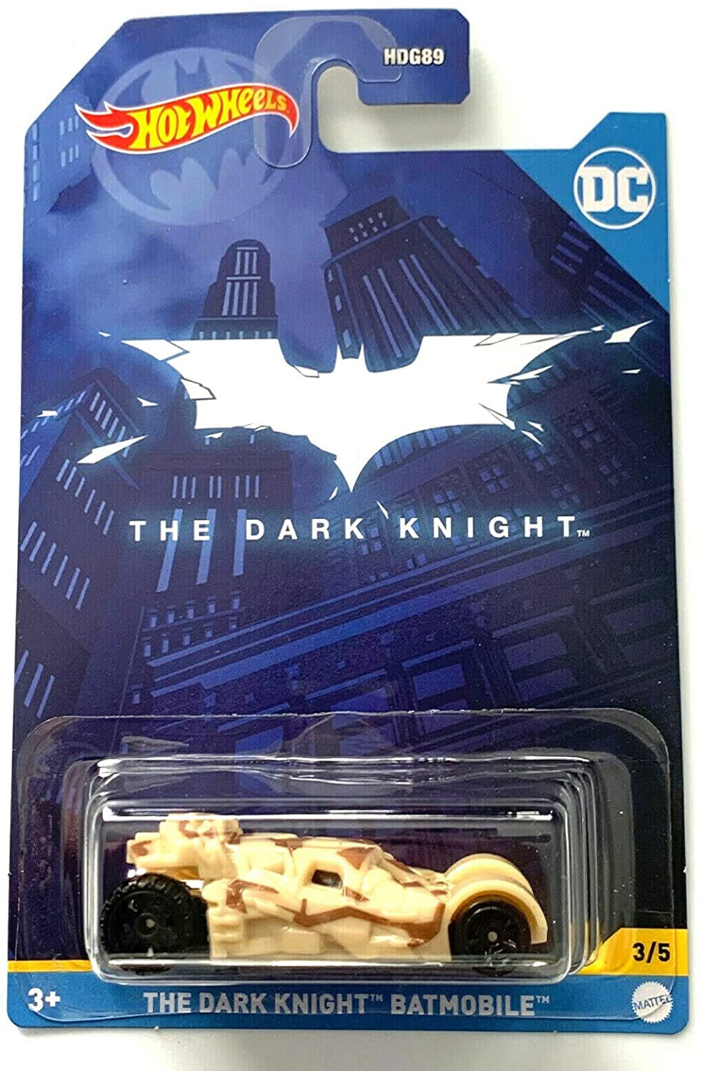HOTWHeels バットモービル Amazon.com: Hot Wheels Batmobile 118/250, Black with Blue