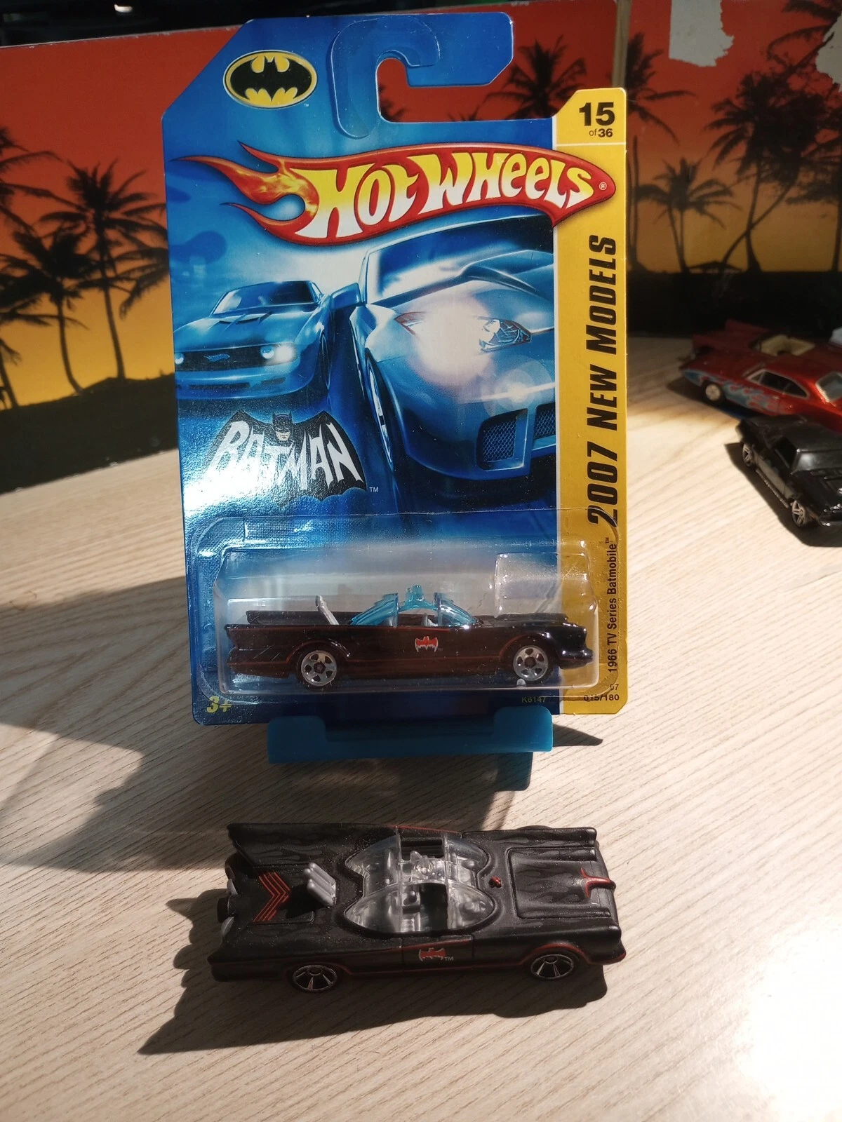 Hot Wheels Batmobile 2 Car Lot DC Comics 2006 Malaysia 1:64 Die Cast