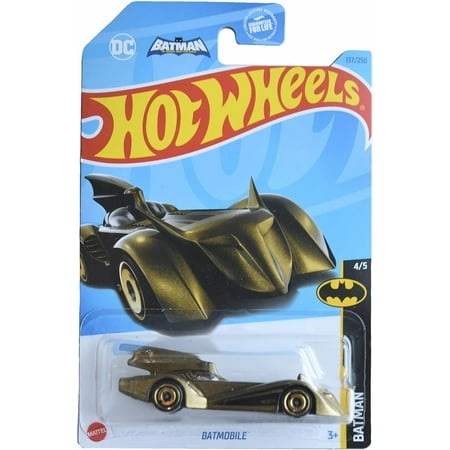 Hot Wheels Batmobile, Batman 4/5 [Green Gold] 137/250