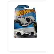 Hot Wheels Batmobile - The Flash - white DieCast Collectible 164 + free bonus sticker