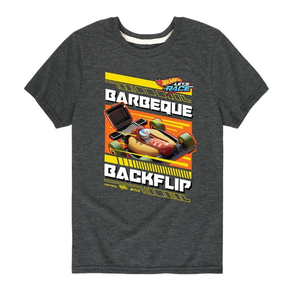 Hot Wheels - Bbq Backflip - Kids Toddler And Youth Short Sleeve Tee