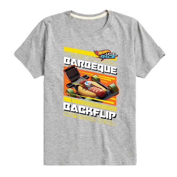 Hot Wheels - Bbq Backflip - Kids Toddler And Youth Short Sleeve Tee