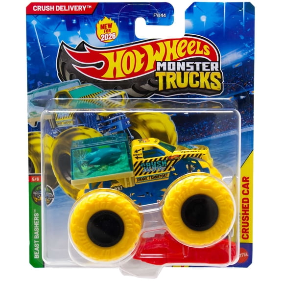Hot Wheels Beast Bashers Crush Delivery Diecast Car