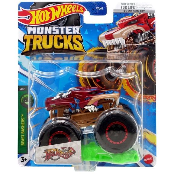 Hot Wheels Beast Bashers Hot Weiler Diecast Car
