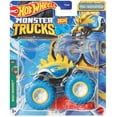 thumbnail image 1 of Hot Wheels Beast Bashers Motosaurus Diecast Car (Yellow & Blue), 1 of 2