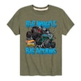 thumbnail image 1 of Hot Wheels - Big Actions Big Wheels - Little Kids Toddler And Youth Short Sleeve Tee, 1 of 5