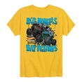 thumbnail image 1 of Hot Wheels - Big Actions Big Wheels - Little Kids Toddler And Youth Short Sleeve Tee, 1 of 5