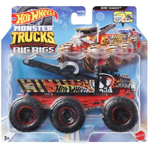 Hot Wheels Big Rigs Bone Shaker Diecast Car