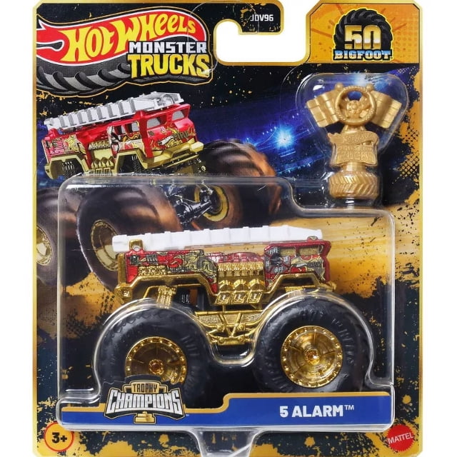 Hot Wheels Bigfoot Trophy Champions Diecast 1:64 scale Vehicle Assortment
