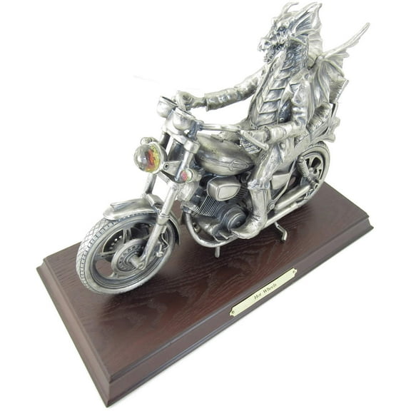 Hot Wheels Biker Dragon Myth and Magic Large Studies Series Tudor Mint