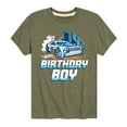 thumbnail image 1 of Hot Wheels - Birthday Boy - Toddler And Youth Short Sleeve Graphic T-Shirt, 1 of 4