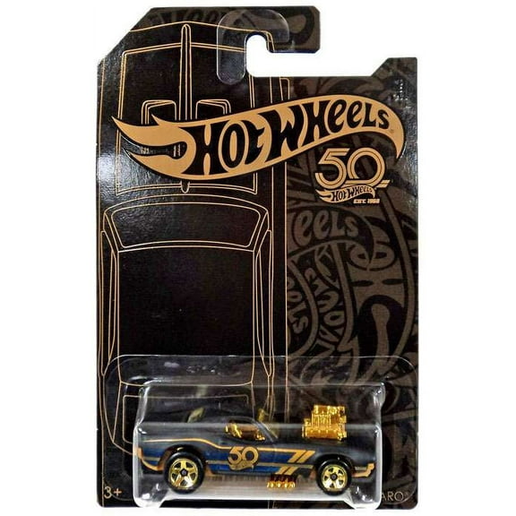 Hot Wheels Black & Gold '67 Camaro Die-Cast Car (Chase, Black)