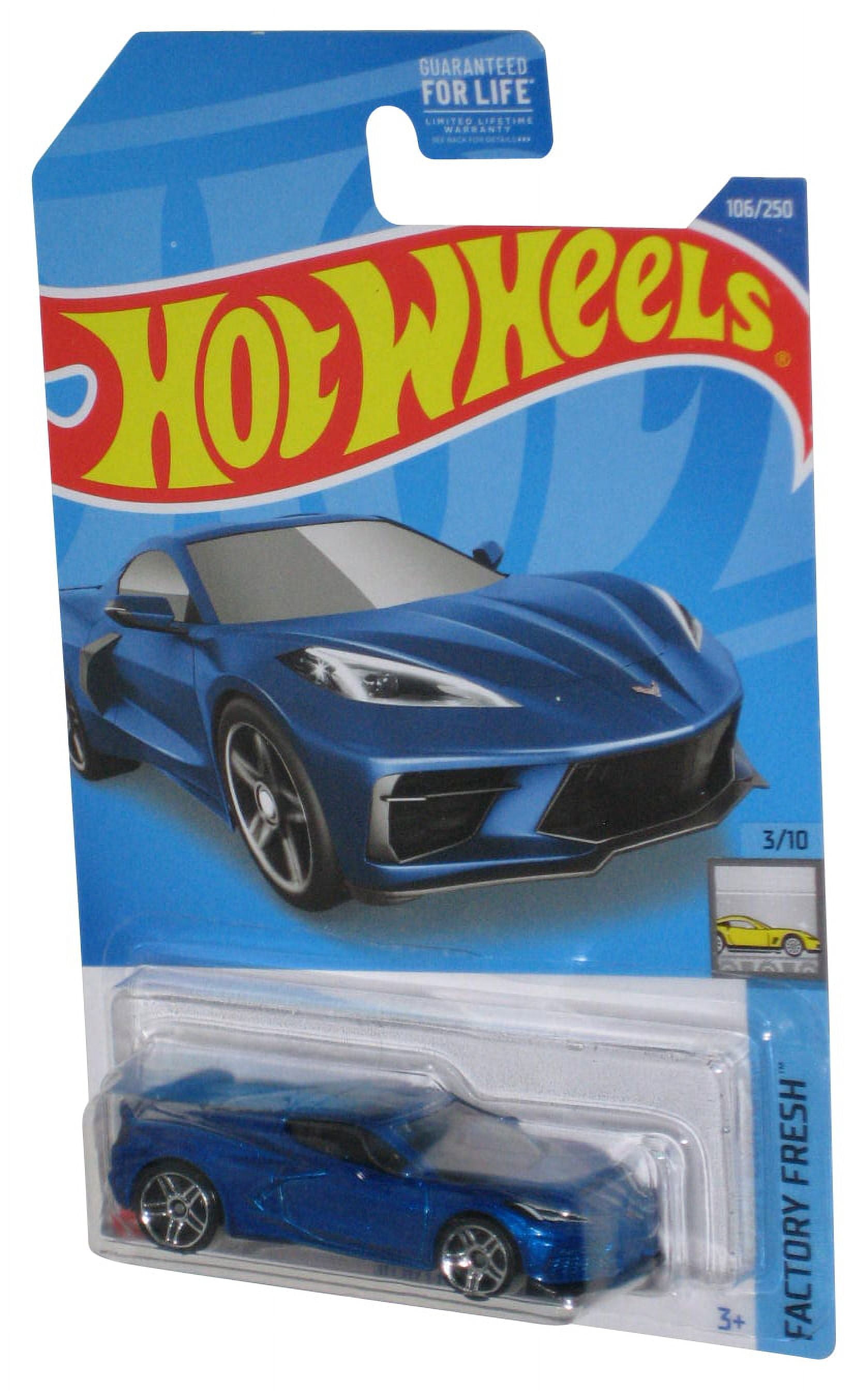 Hot Wheels Blue 2020 Corvette Factory Fresh 3/10 (2021) Toy Car