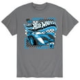 thumbnail image 1 of Hot Wheels - Blue Geometric Race Car - Men's Short Sleeve Graphic T-Shirt, 1 of 4