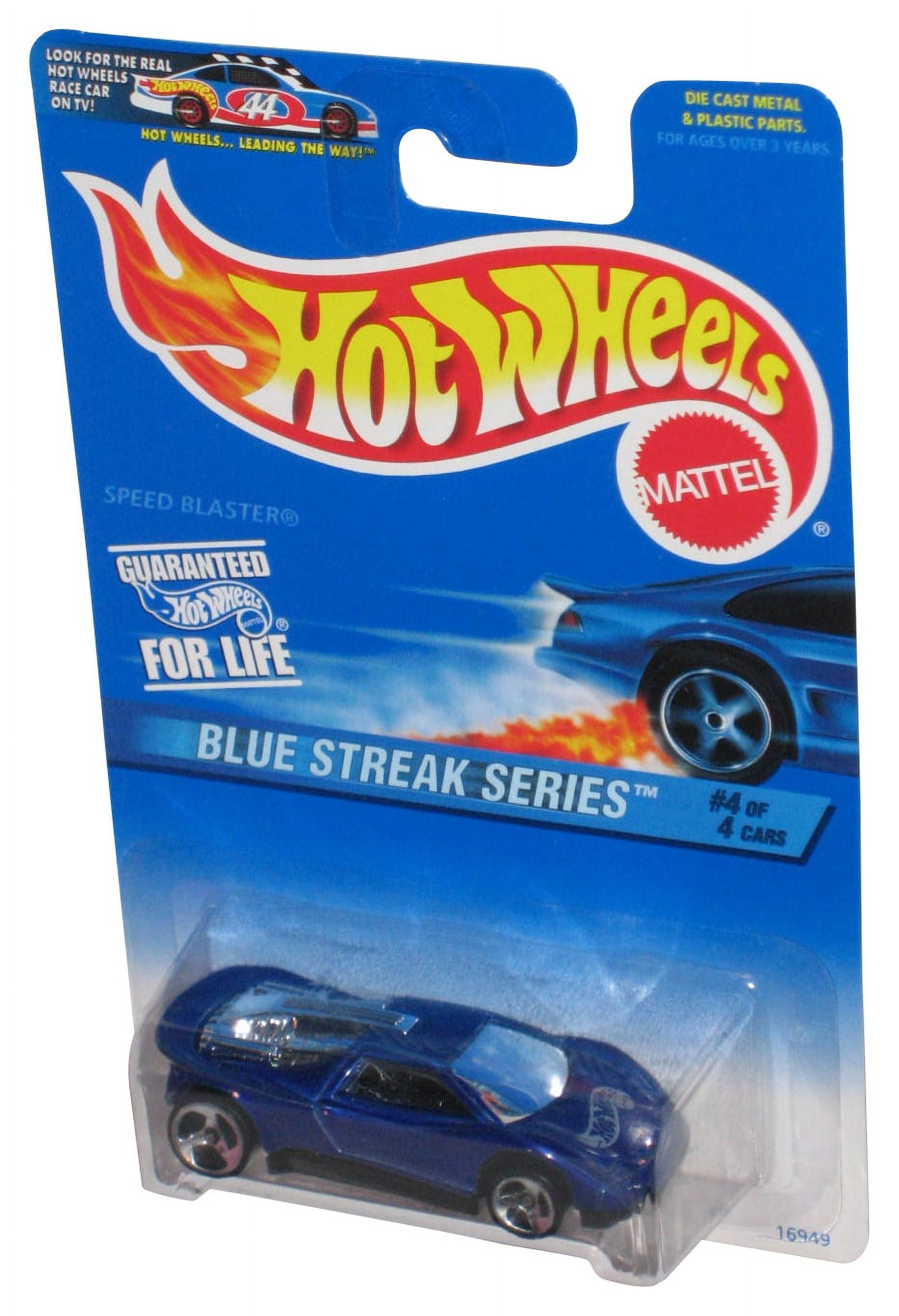 Hot Wheels Blue Streak Series 4/4 (1996) Blue Speed Blaster Toy