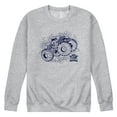 thumbnail image 1 of Hot Wheels - Bone Shaker Monster Truck - Men's Long Sleeve Crew Fleece Sweatshirt, 1 of 4