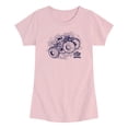 thumbnail image 1 of Hot Wheels - Bone Shaker Monster Truck - Toddler Girls Fitted Short Sleeve T-Shirt, 1 of 3