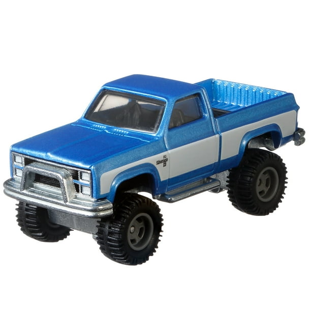 Hot Wheels Boulevard Chevy Silverado 4x4 Die-Cast 1:64 Toy Car