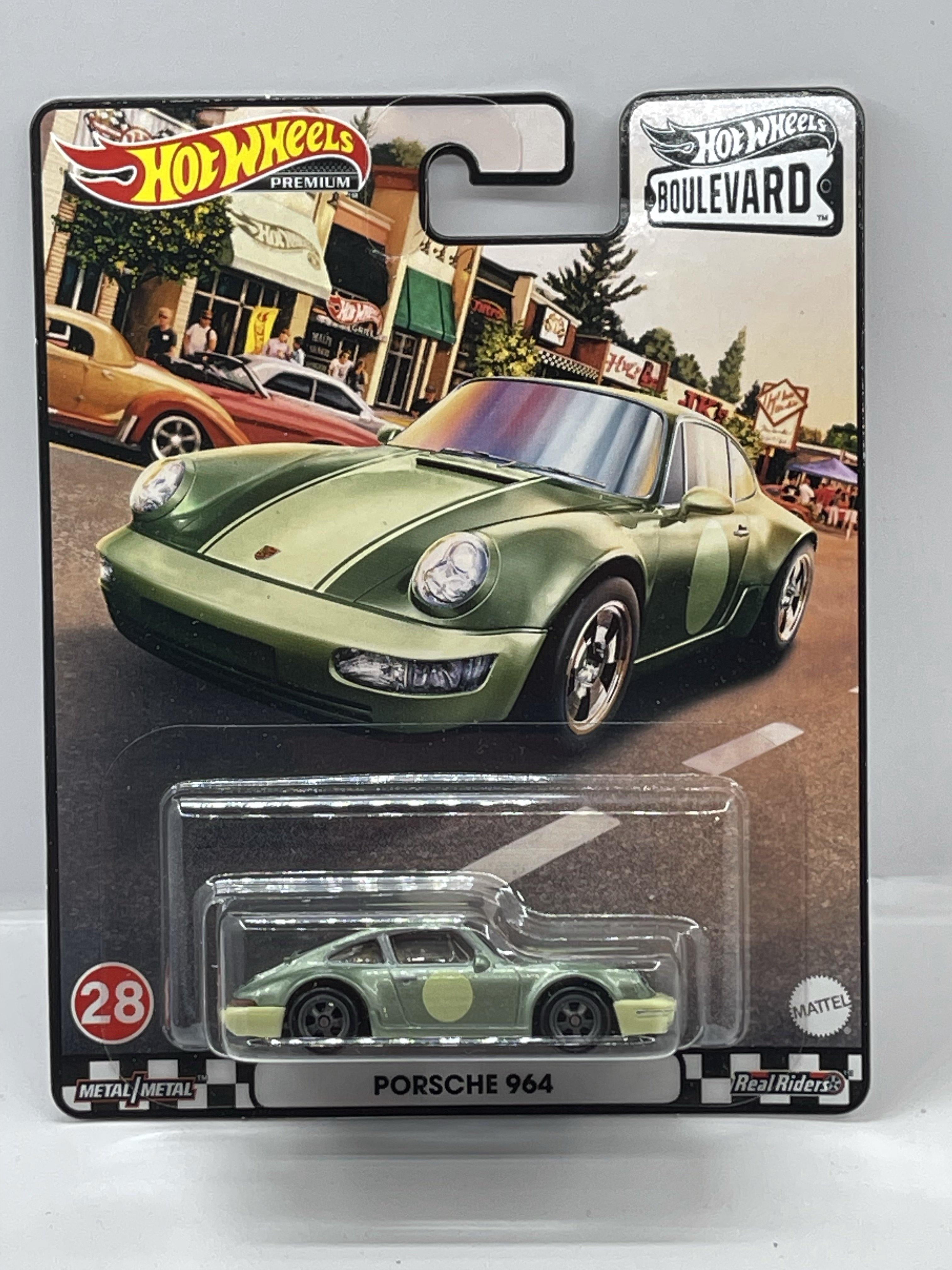 Hot Wheels Boulevard 1:64 Die-Cast Cars - Metal, Real Rider Tires