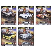 Hot Wheels Boulevard Premium Die-Cast Car & Truck Play Vehicle, C Case, 5 Pack