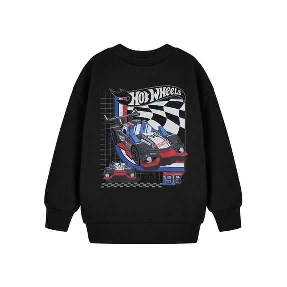 Hot Wheels Boys Black Sweatshirt