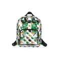 thumbnail image 1 of Minecraft Boys Clear Mini Backpack, Green, 1 of 5